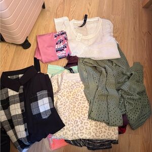 Various Women’s clothes sizes medium-XL